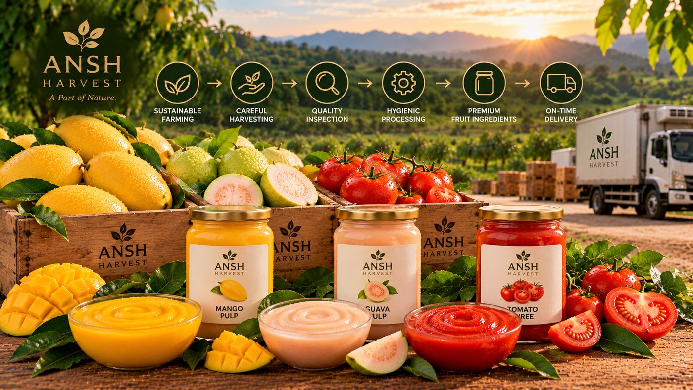 From sustainable farming to delivery: ANSH HARVEST process